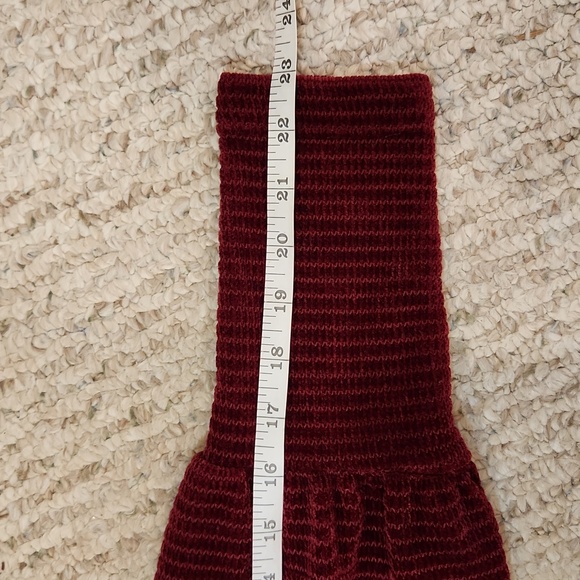 Chenault longsleeve Wine Red Dress - Picture 6 of 8